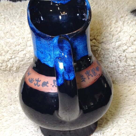 Always Azul Pottery, Primitive, Ombre, Inuit, Hand thrown, gorpcore, Cabincore - Picture 2 of 5